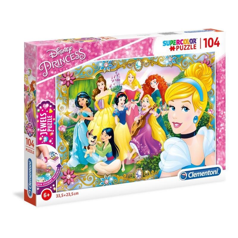 PUZZLE CLEMENTONI   104 PZ PRINCESS