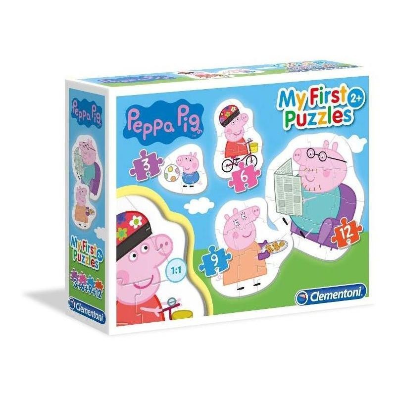 PUZZLE CLEMENTONI INFANTIL 3+6+9+12 PZ