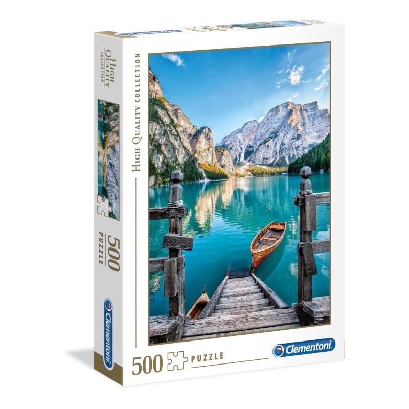 PUZZLE CLEMENTONI   500 PZ BRAIES LAKE