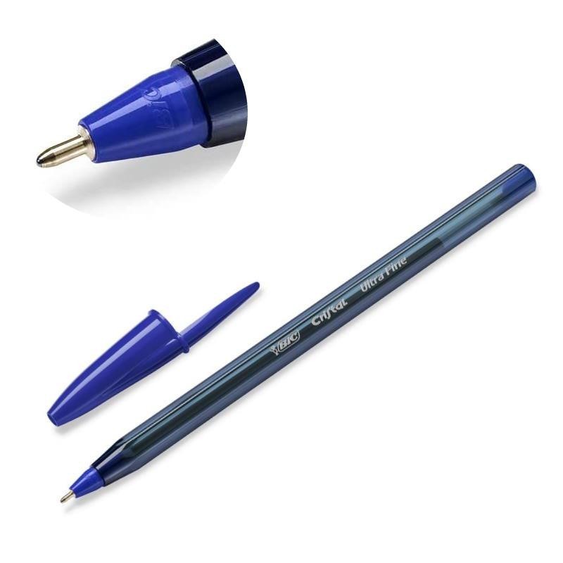 Boligrafo bic cristal azul