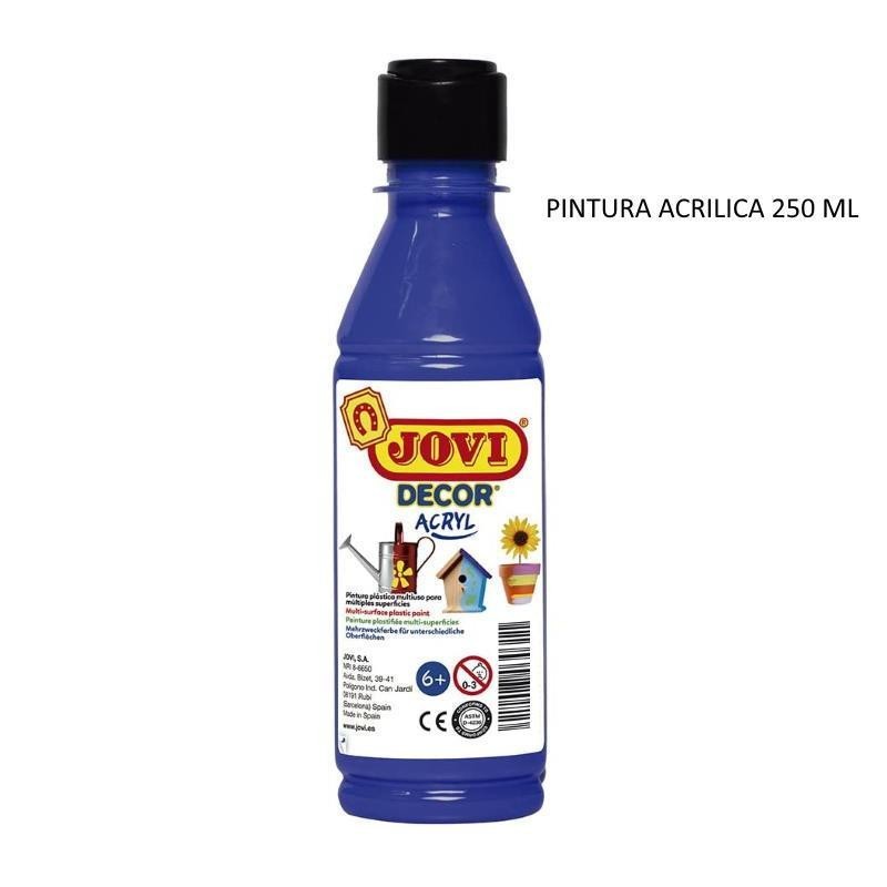 PINTURA ACRILICA JOVI BOTE 250ML AZUL ULTRAMAR