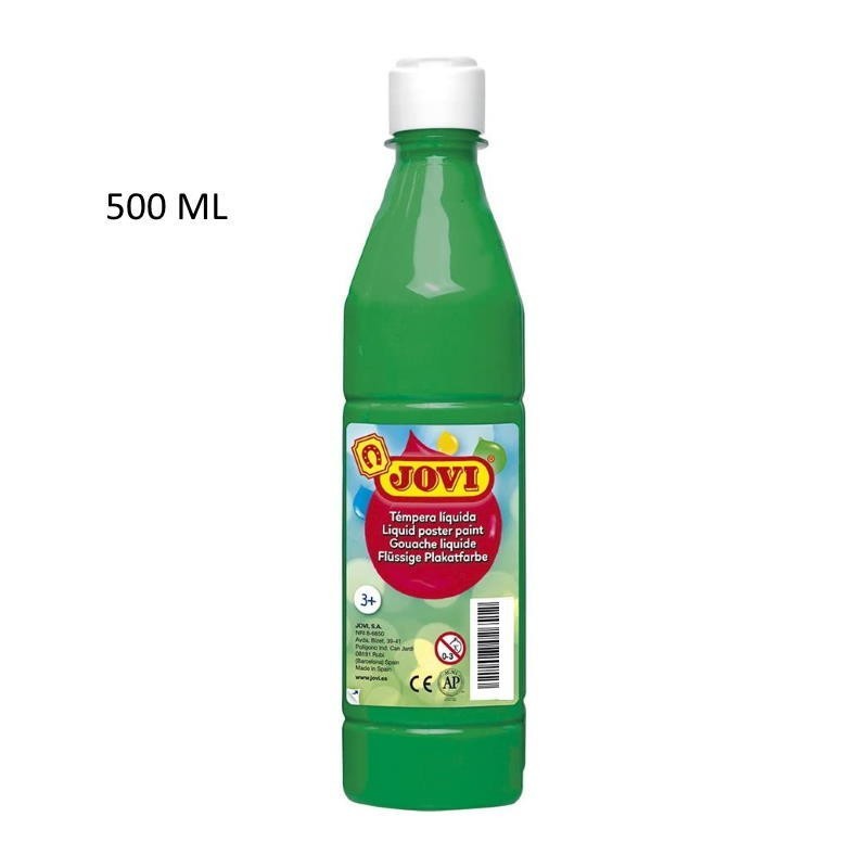 TEMPERA LIQUIDA JOVI 0.5L VERDE MEDIO