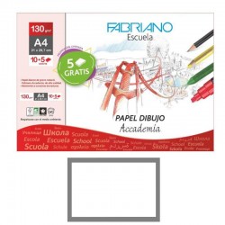 LAMINA DIBUJO A4 SIN RECUADRO PACK 10 HOJAS