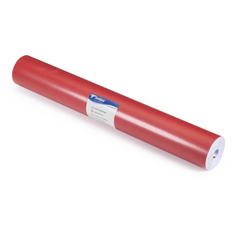 PAPEL ADHESIVO ROLLO 0.50*20M ROJO BRILLANTE