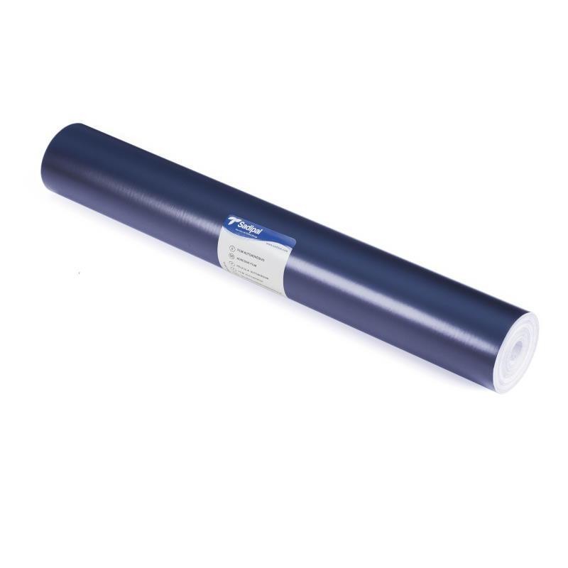 PAPEL ADHESIVO ROLLO 0.50*20M AZUL BRILLANTE