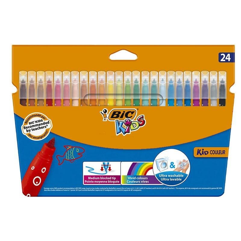 ROTULADOR BIC KIDS 24 COLORES