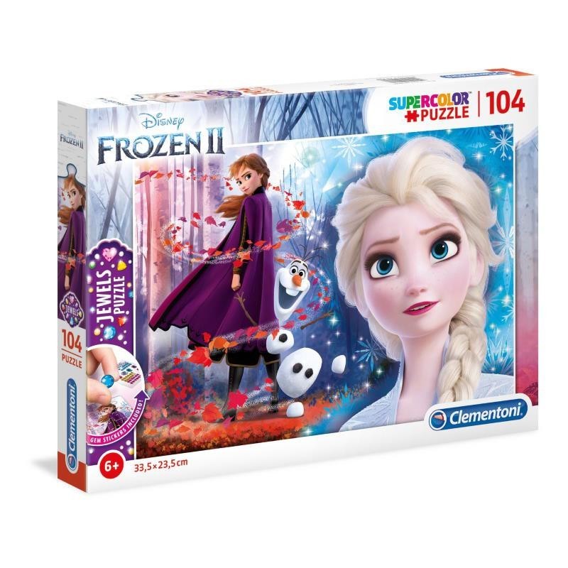 PUZZLE CLEMENTONI   104 PZ FROZEN 2 SUPERCOLOR