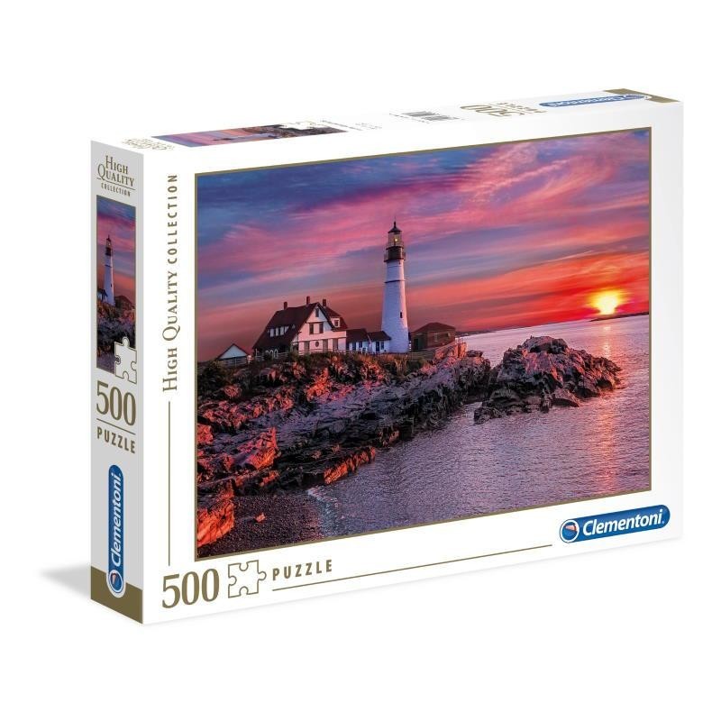 PUZZLE CLEMENTONI   500 PZ FARO DE PORTLAND