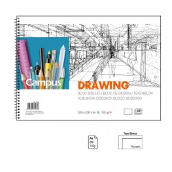 BLOC DIBUJO A4 ESPIRAL CON...