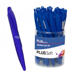 BOLIGRAFO PLUS SOFT  AZUL