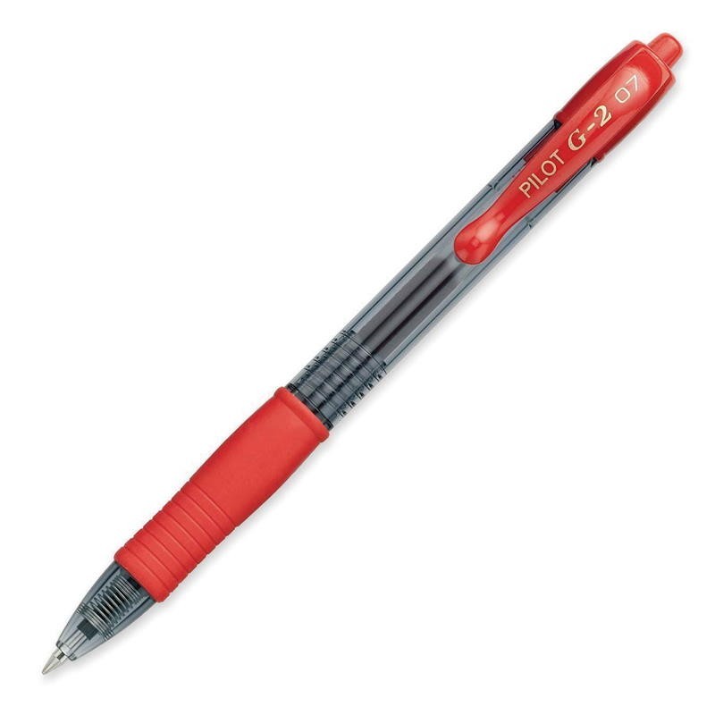 BOLIGRAFO PILOT G2 0.7 ROJO