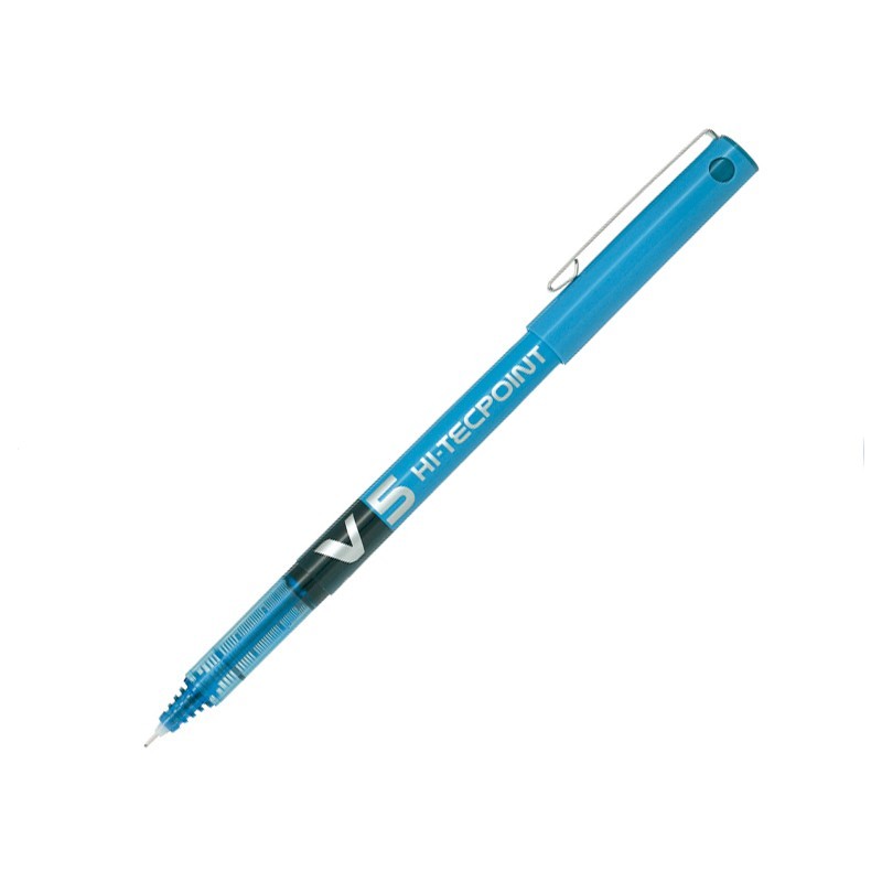 BOLIGRAFO PILOT V5 0.5 AZUL CLARO