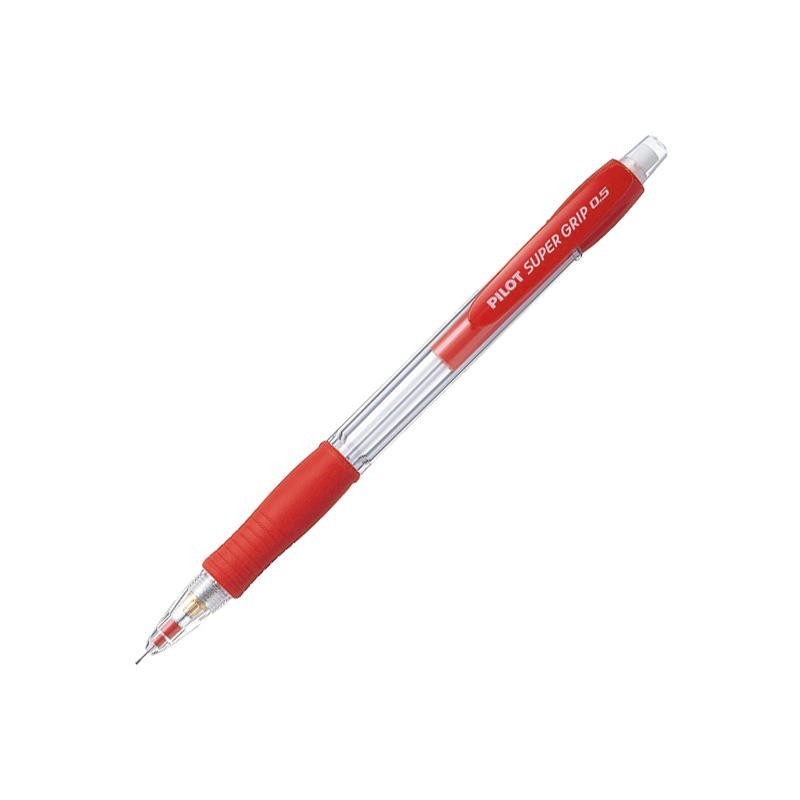 PORTAMINAS 0.5 PILOT SUPER GRIP ROJO