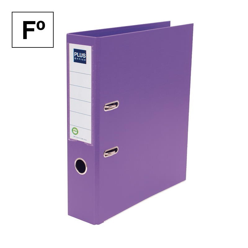 ARCHIVADOR AZ FOLIO L-75MM VIOLETA