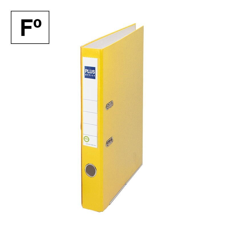 ARCHIVADOR AZ FOLIO L-50MM AMARILLO