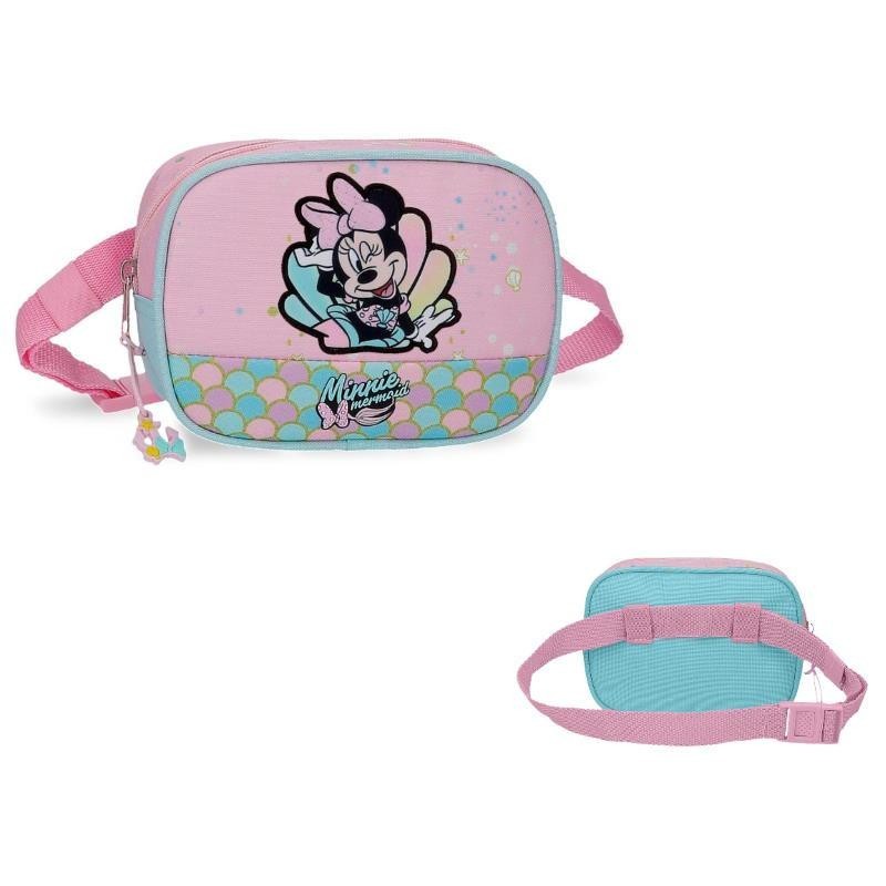 BOLSO RIÑONERA 12X17CM MINNIE MERMAID