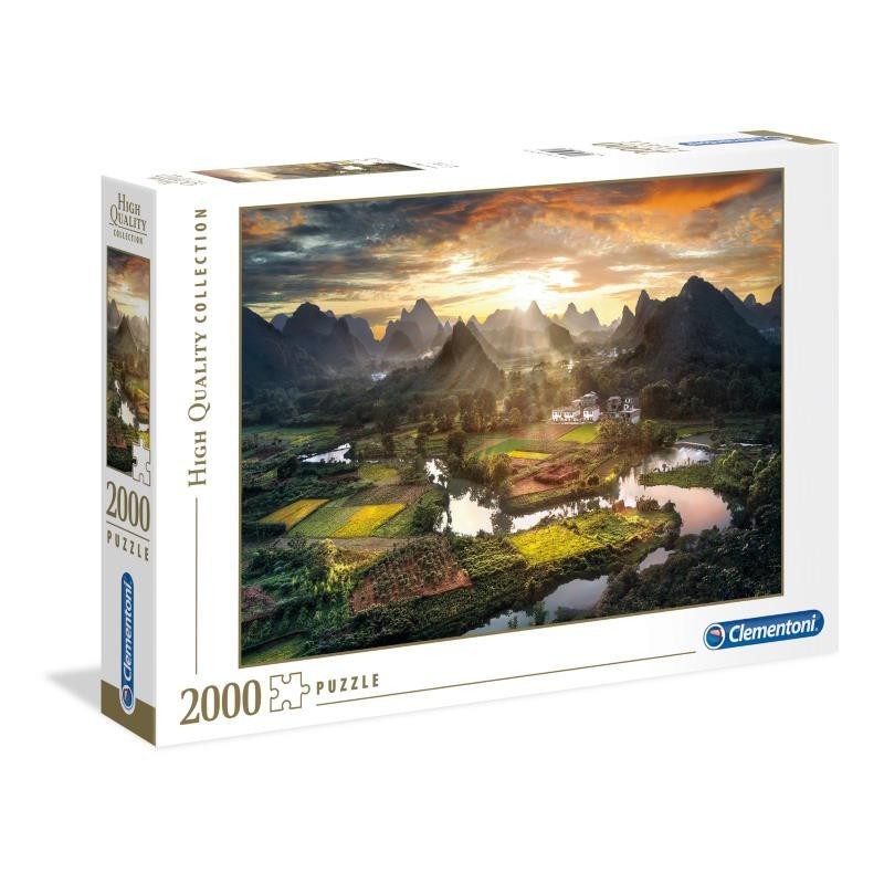 PUZZLE CLEMENTONI  2000 PZ VIEW OF CHINA