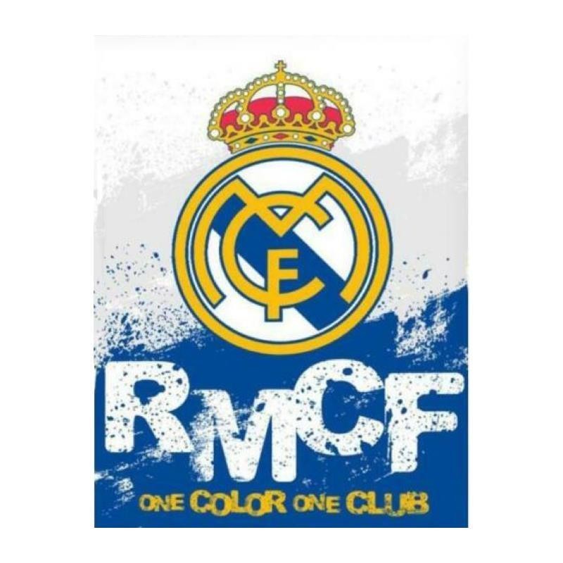 MANTA POLAR REAL MADRID 130X160 CM