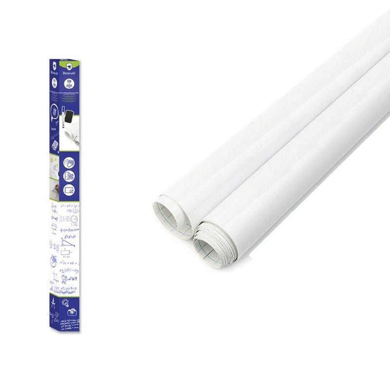 Pizarra blanca velleda adhesiva rollo 100x67,5 cm