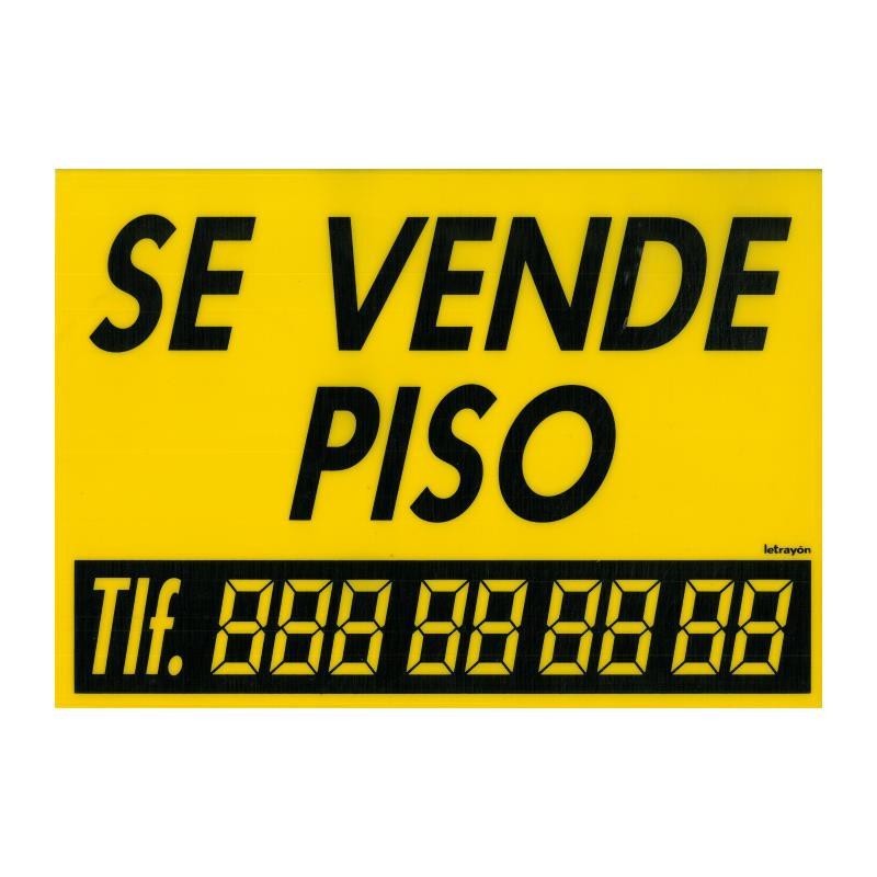 CARTEL SE VENDE PISO 25*35