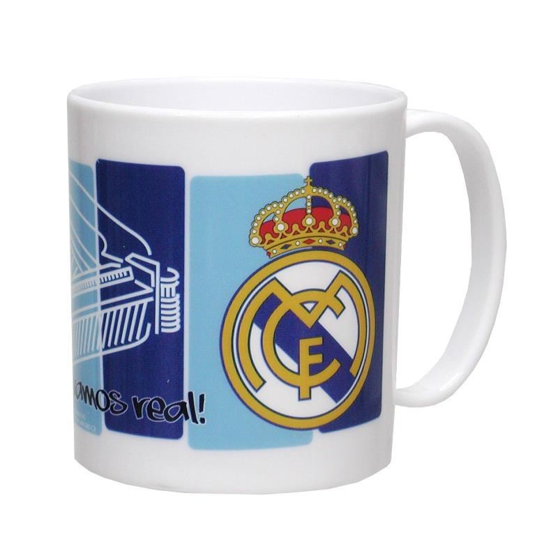 TAZA PLASTICO REAL MADRID MG-03-RM