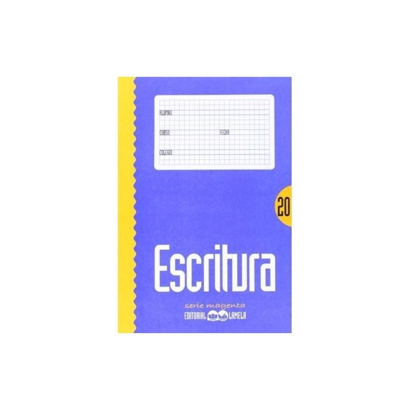 CUADERNILLOS LAMELA ESCRITURA 20