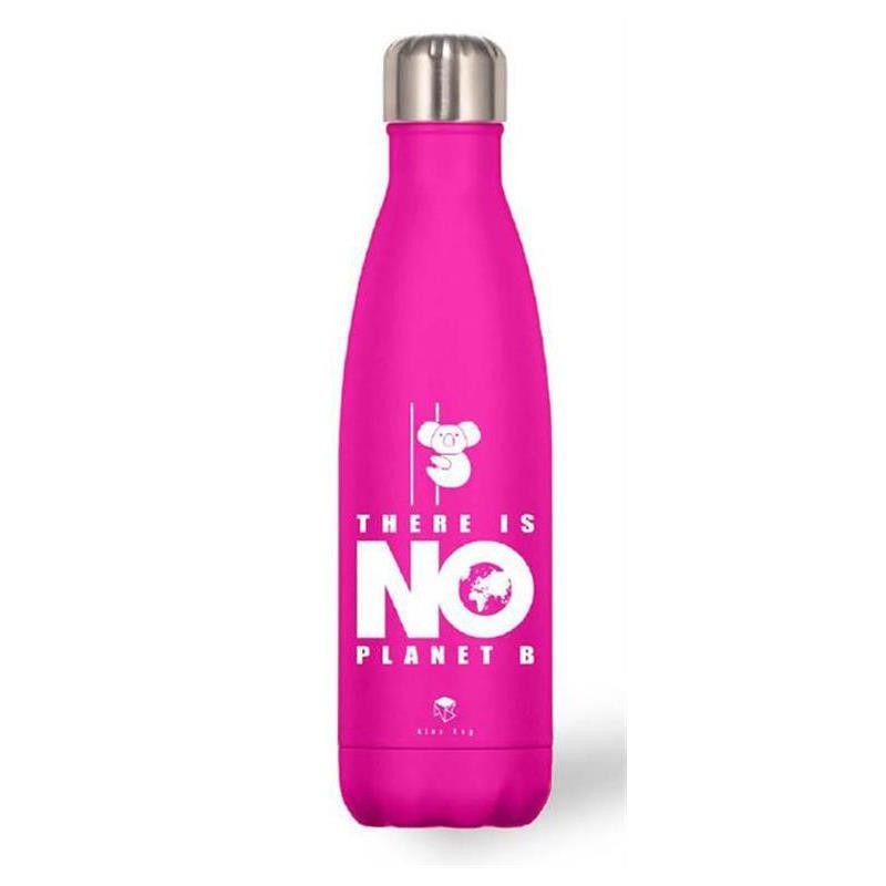 BOTELLA ACERO 500ML THERE IS NO PLANET B