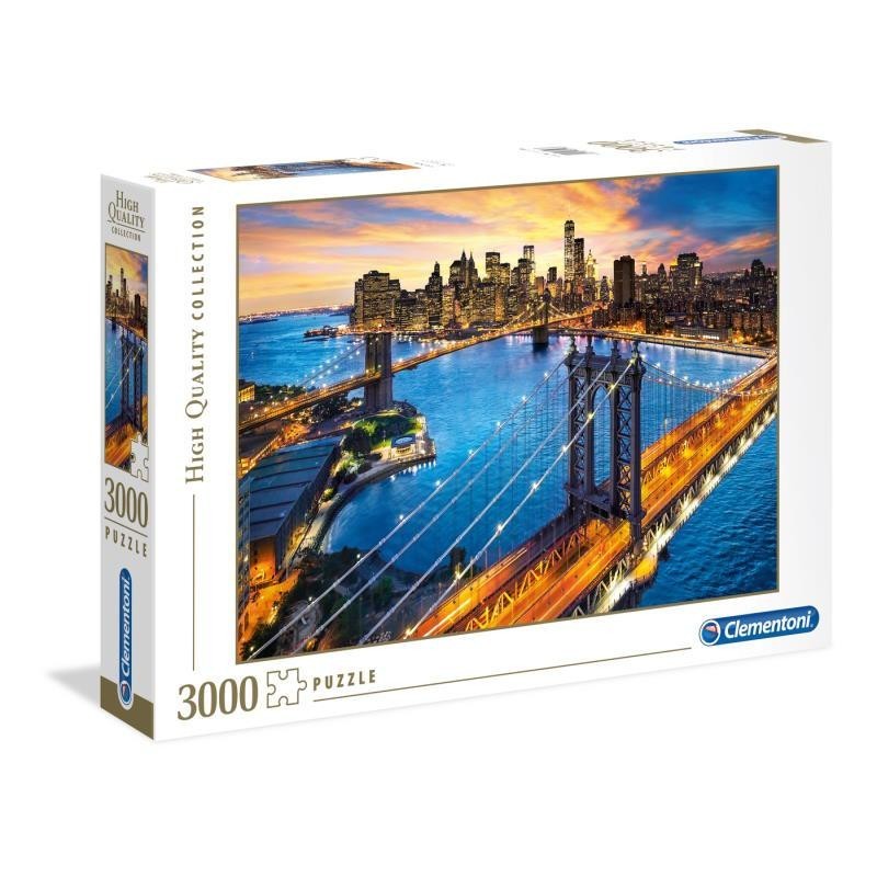 PUZZLE CLEMENTONI  3000 PZ NEW YORK