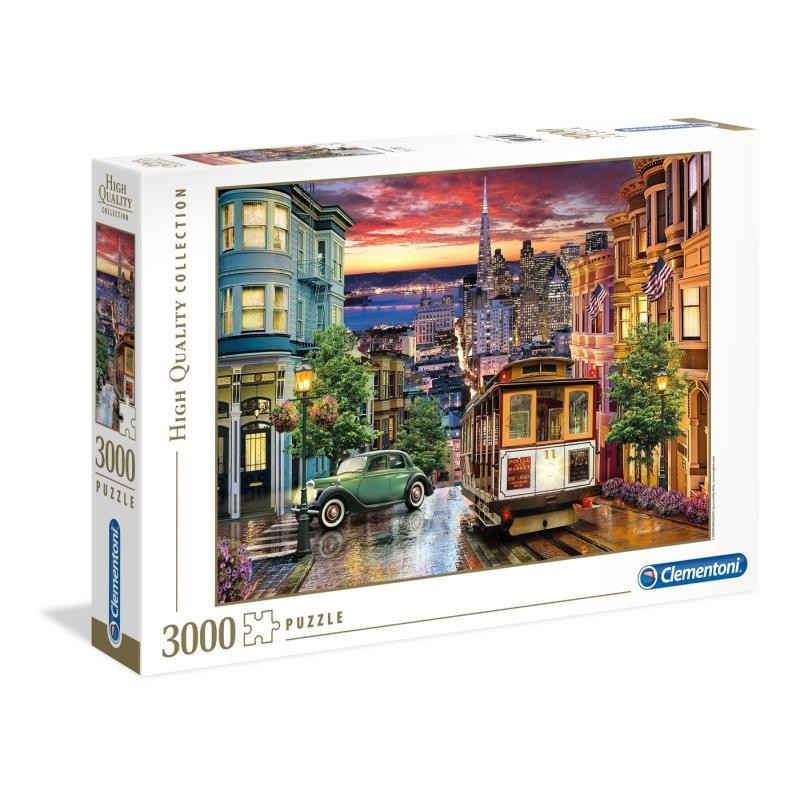 PUZZLE CLEMENTONI  3000 PZ SAN FRANCISCO