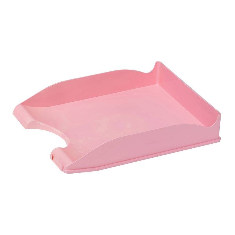 BANDEJA PLASTICO PASTEL ROSA 93-32