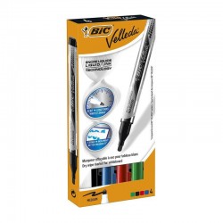 ROTULADOR PIZARRA VELLEDA TINTA LIQUIDA 4C CLASICO