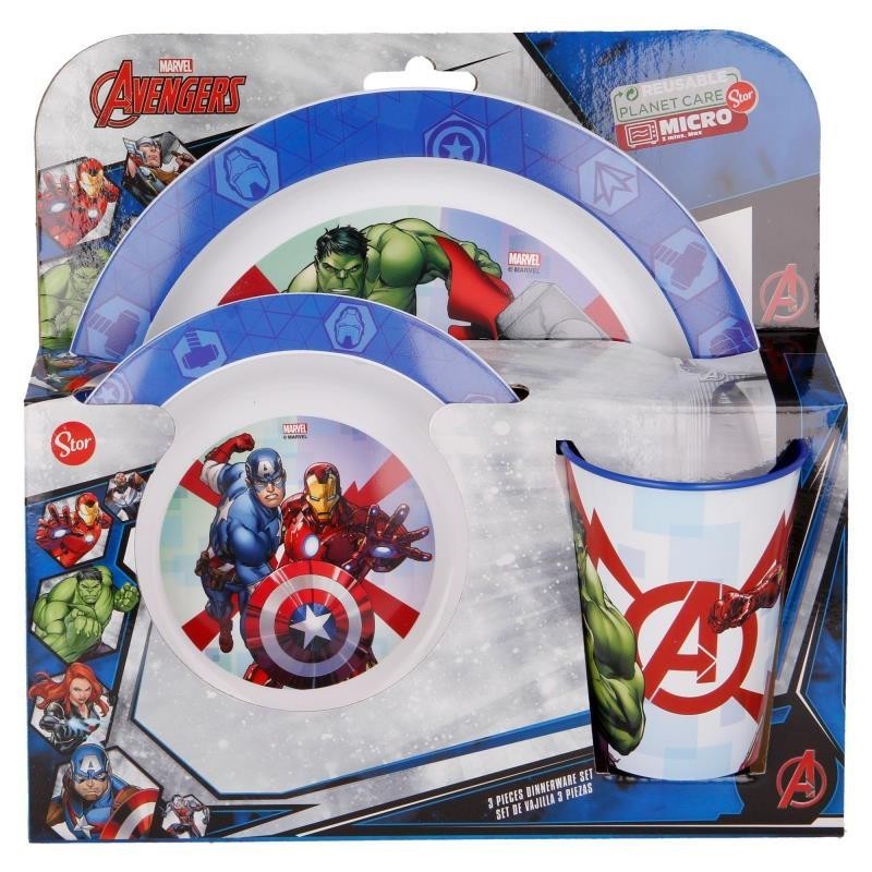 SET DESAYUNO INFANTIL AVENGERS