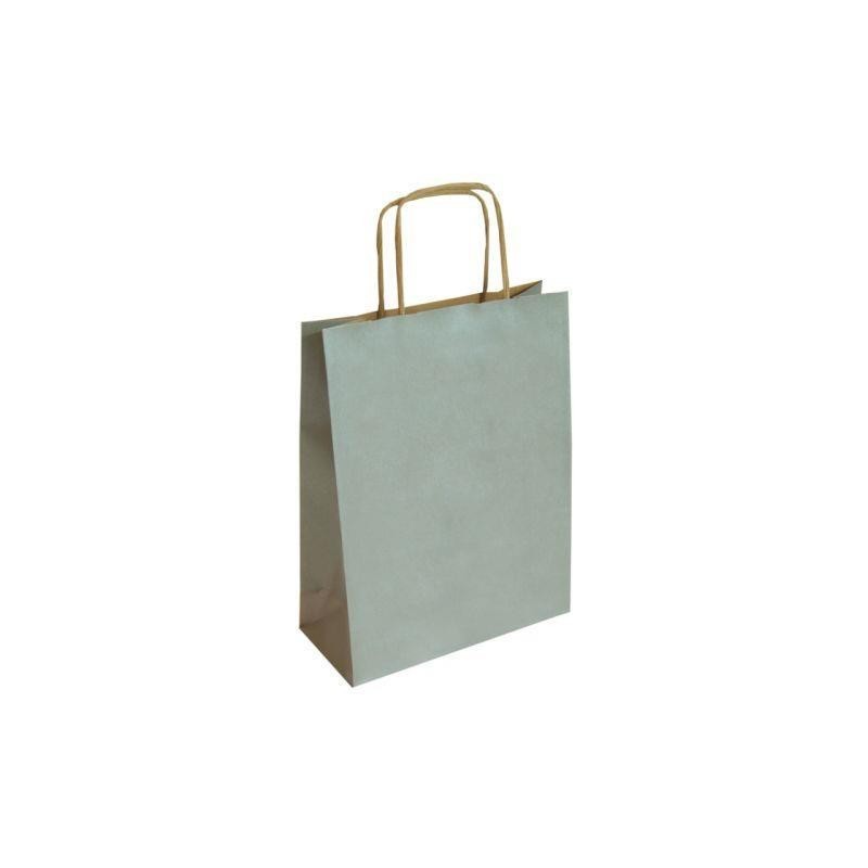 BOLSA PAPEL KRAF 32X42-12 PLATA