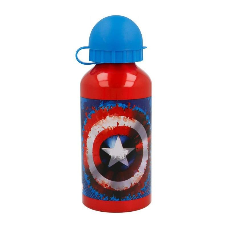 CANTIMPLORA ALUMINIO CAPITAN AMERICA 400ML 