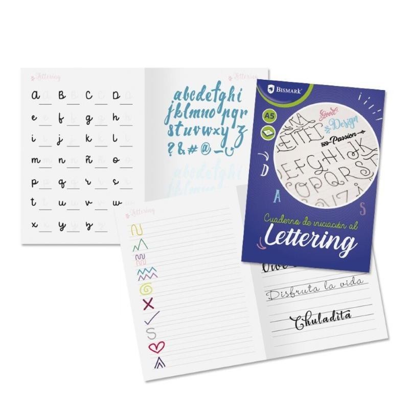 CUADERNO INICIACION A LETTERING A5 20 HOJAS 