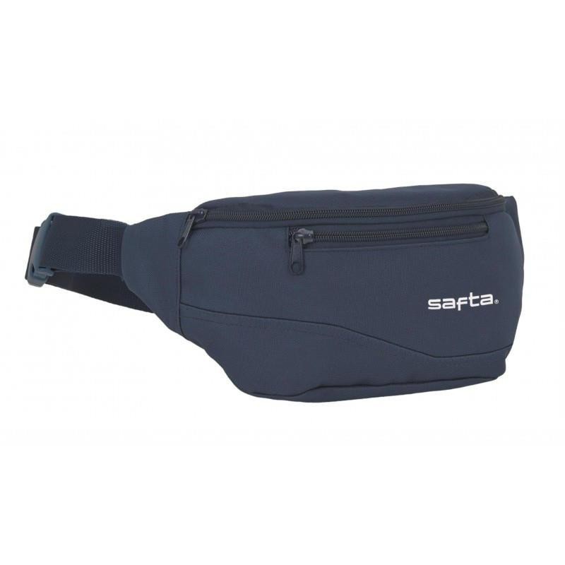 BOLSO RIÑONERA 23CM SAFTA AZUL NAVI