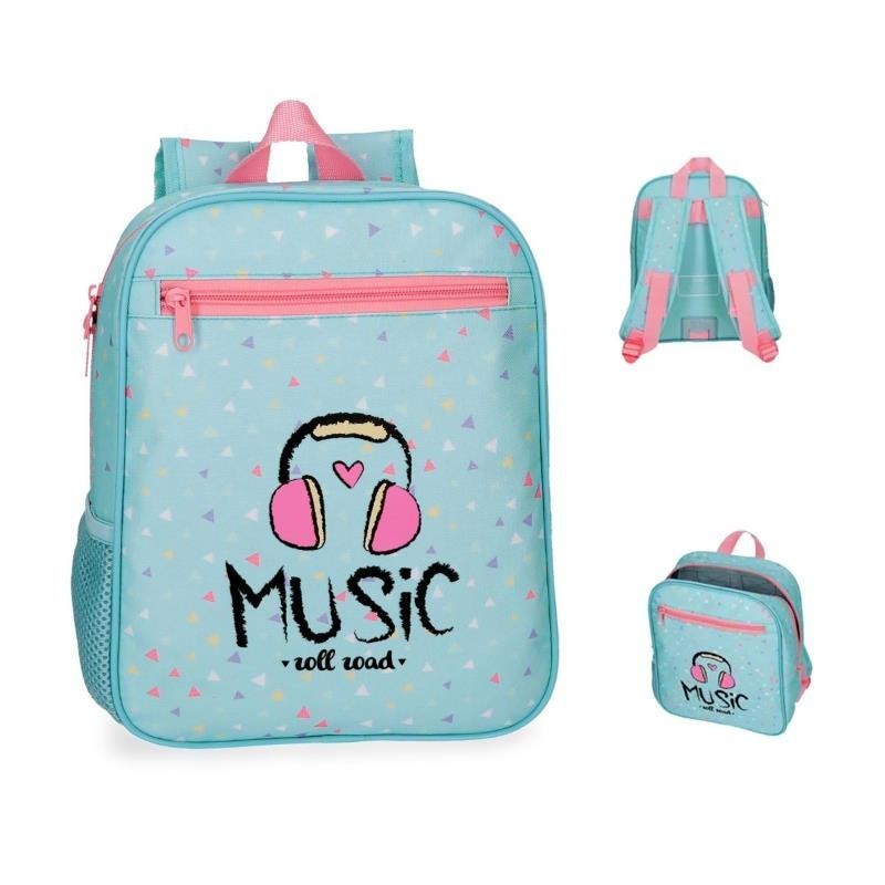 MOCHILA 28CM ROLL ROAD MUSIC