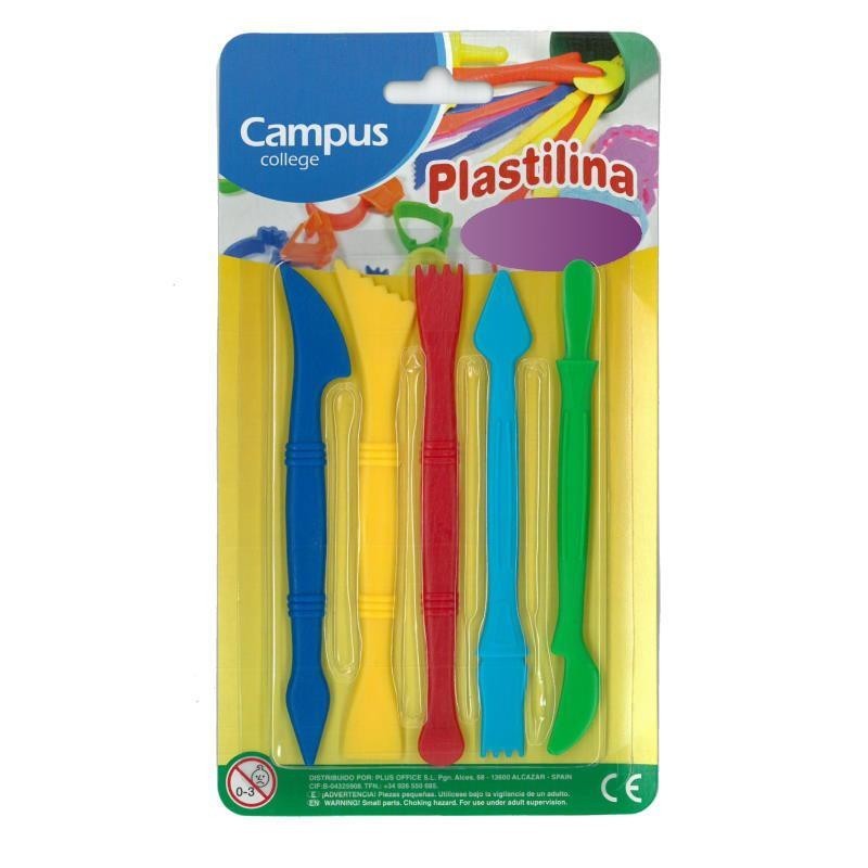 PLASTILINA MOLDEADORES CAMPUS SET 5