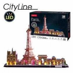PUZZLE 3D LED CITY LIN PARIS