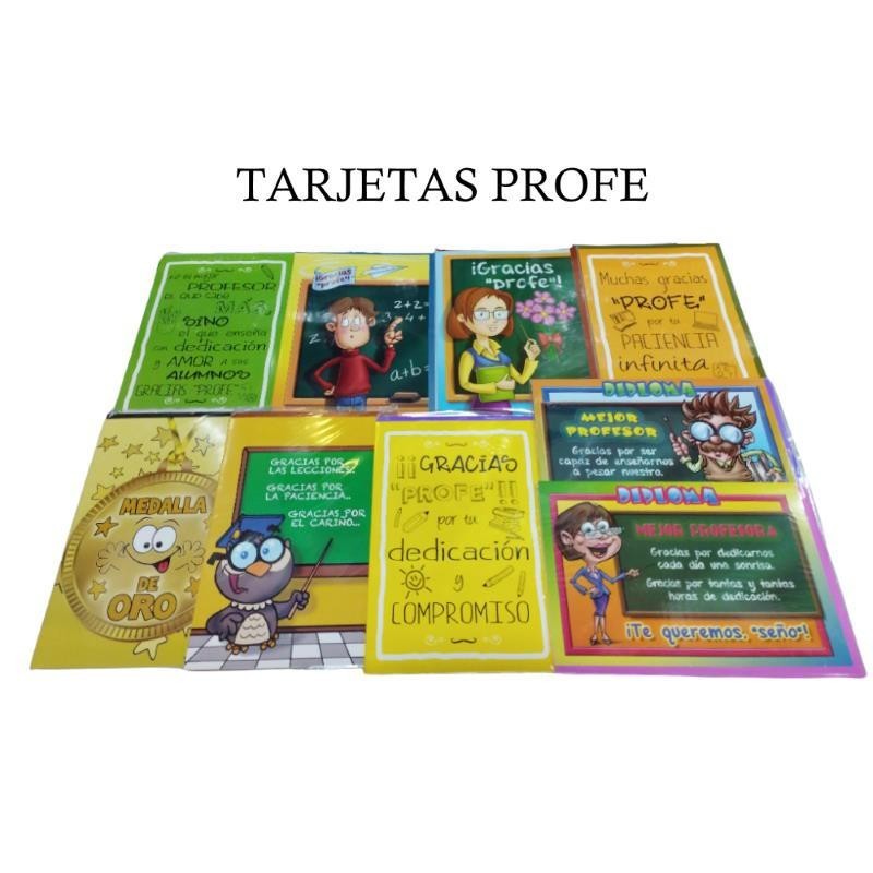 EDICARDS TARJETA PROFESOR