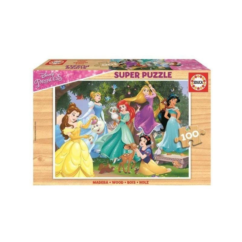 PUZZLE EDUCA MADERA 100 PZAS PRINCESAS