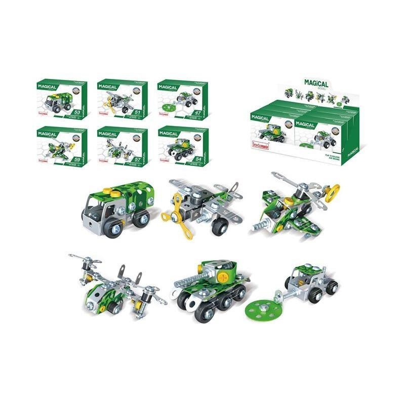 SET MONTAJE TIPO MECANO PIEZAS SURTIDO 3