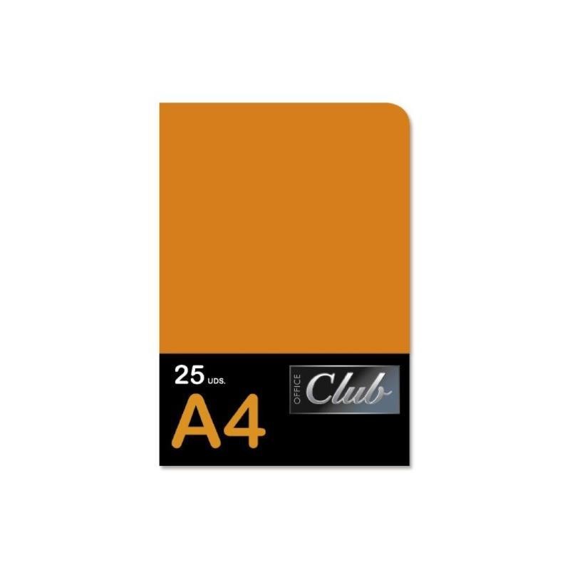 SUBCARPETA A4 CLUB NARANJA PAQUETE 25