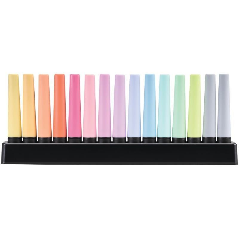 FLUORESCENTE STABILO PACK 15 UNIDADES PASTEL