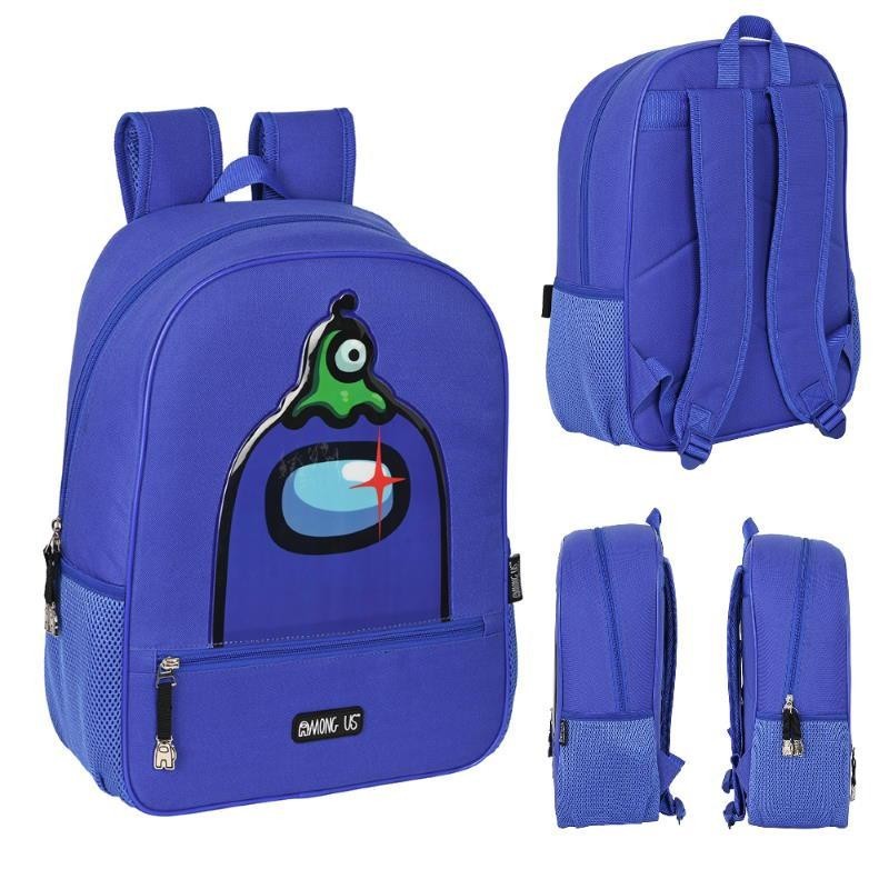 MOCHILA 40CM AMONG US BLUE