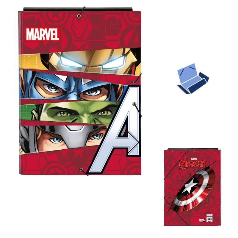 CARPETA GOMAS FOLIO CARTON AVENGERS INFINITY