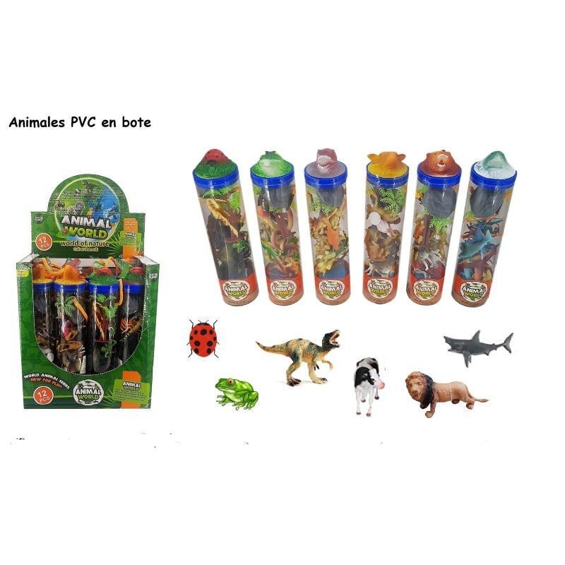 TUBO ANIMALES PVC 