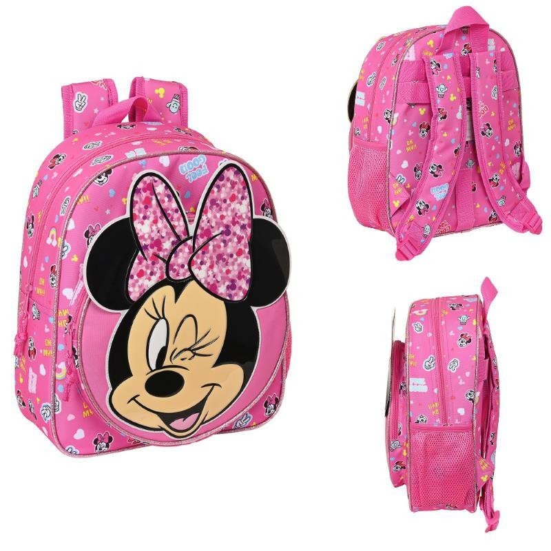 MOCHILA 34CM MINNIE MOUSE LUCKY