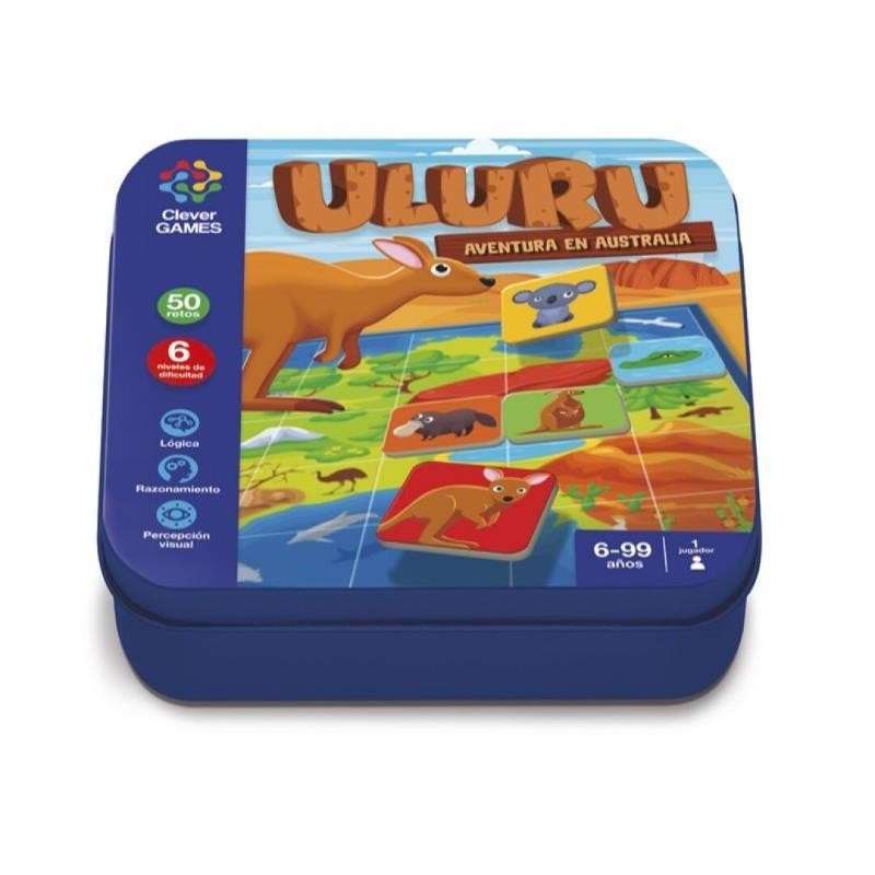 JUEGO EDUCATIVO INTELIGENTE ULURU CAJA METALICA