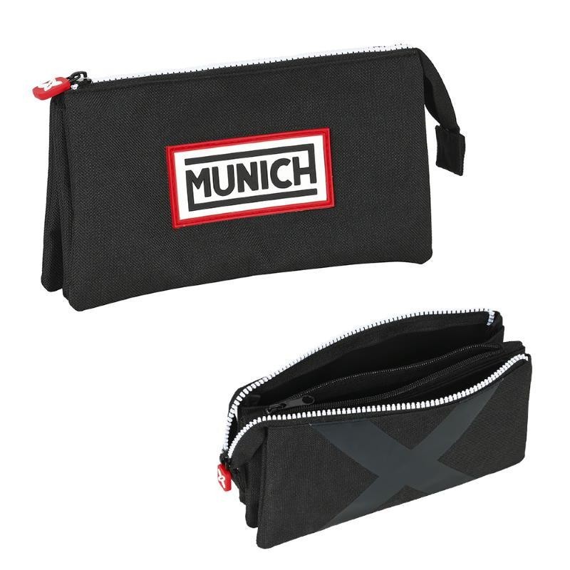 ESTUCHE PORTATODO TRIPLE MUNICH DEEP NIGHT